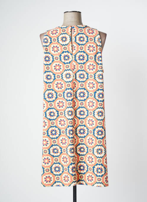 Robe mi-longue beige IDANO pour femme