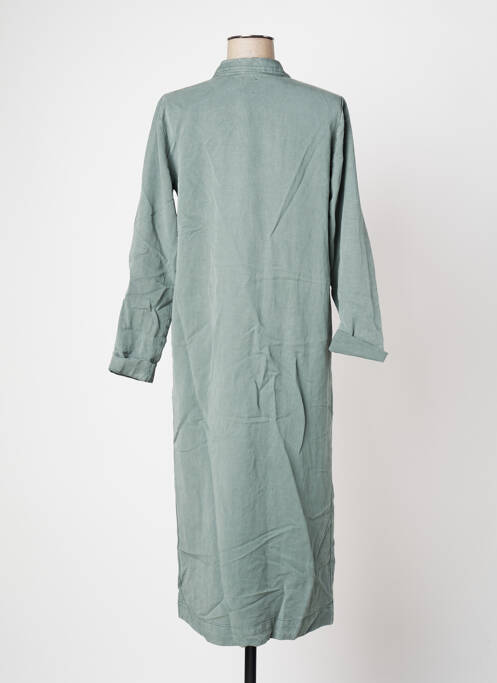 Robe mi-longue vert DROLATIC pour femme