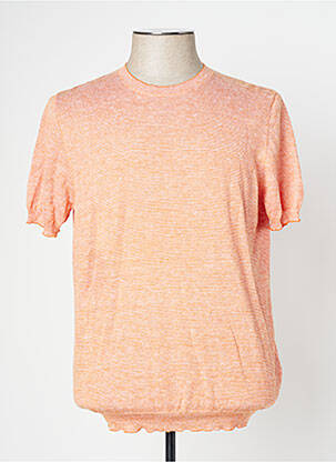 Pull stretch manches courtes orange ANTONY MORATO homme