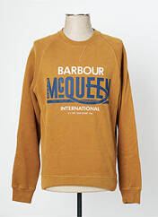 Sweat-shirt jaune BARBOUR pour homme seconde vue