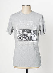 T-shirt gris BARBOUR pour homme seconde vue