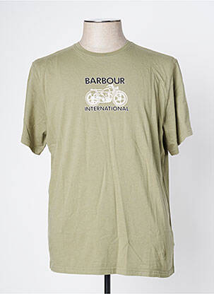 T-shirt vert BARBOUR pour homme