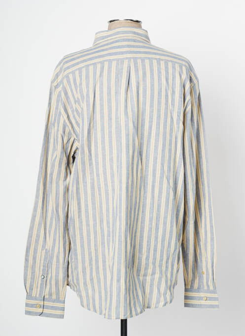 Chemise manches longues beige DSTREZZED pour homme