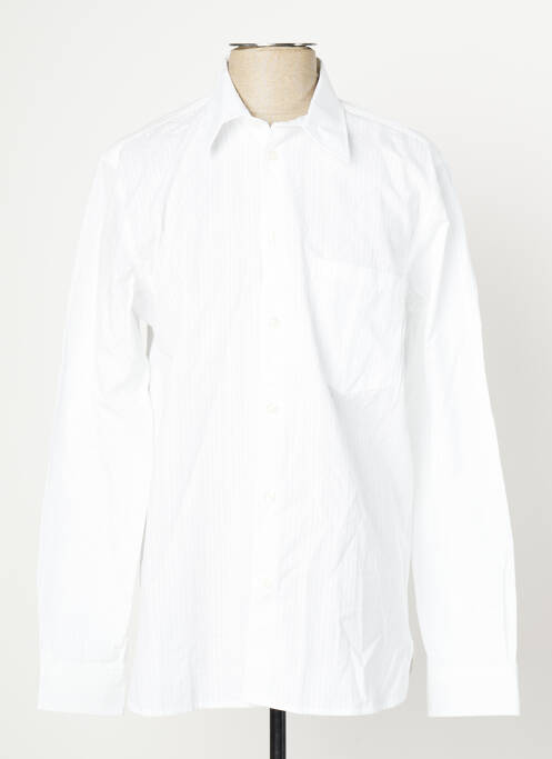 Chemise manches longues blanc SAMSOE & SAMSOE pour homme