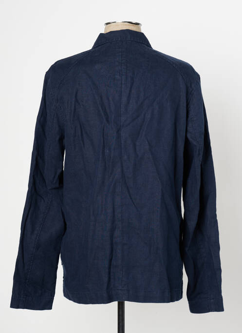 Chemise manches longues bleu DSTREZZED pour homme