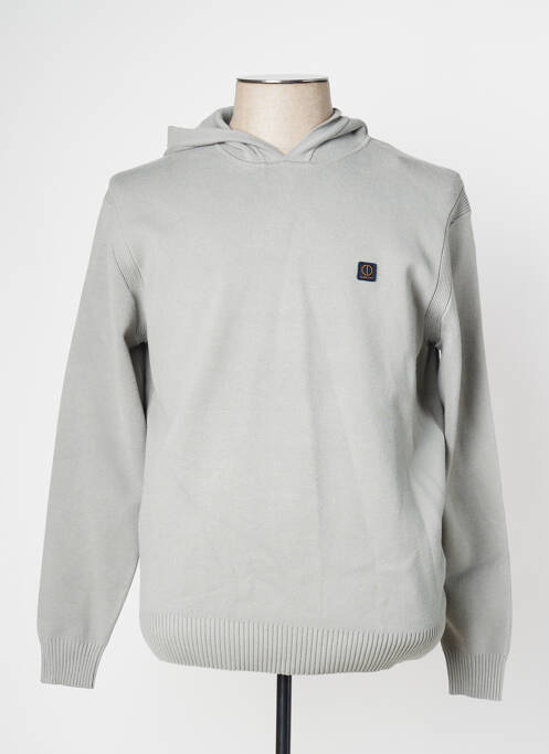 Sweat-shirt à capuche gris DSTREZZED pour homme