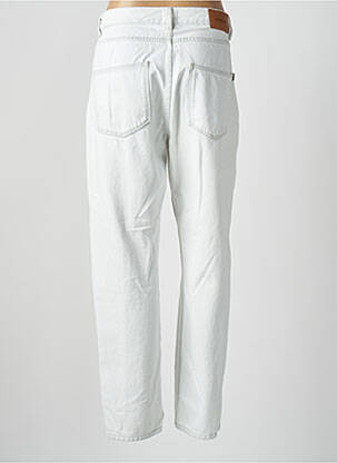 Jeans coupe droite taille haute taille haute bleu IDANO femme