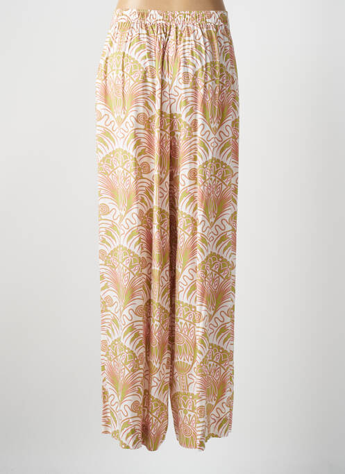 Pantalon large blanc IDANO pour femme