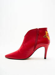 Bottines/Boots rouge CRÉATIS pour femme seconde vue