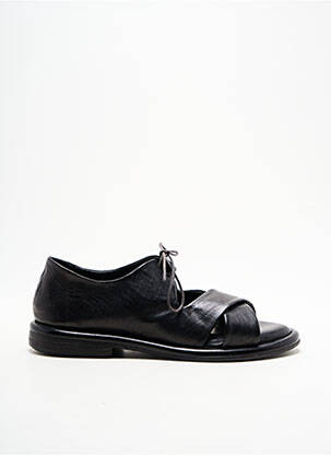 Sandales/nu pieds chiquet talon plat jusqu'à 3cm noir KING TARTUFOLI femme