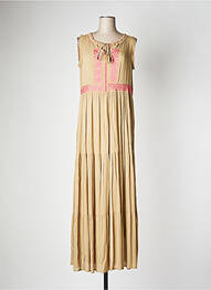 Robe longue sans manche sans manche vert PENNYBLACK femme