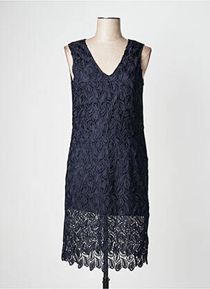 Robe mi-longue sans manche sans manche bleu PENNYBLACK femme