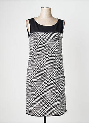 Robe mi-longue sans manche sans manche noir PENNYBLACK femme
