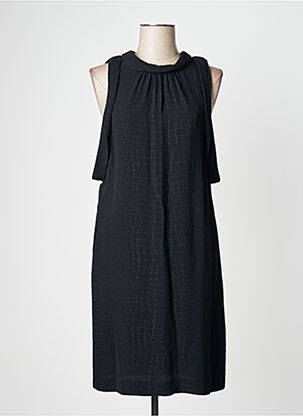 Robe mi-longue sans manche sans manche noir PENNYBLACK femme