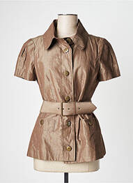Veste casual poches marron PENNYBLACK femme