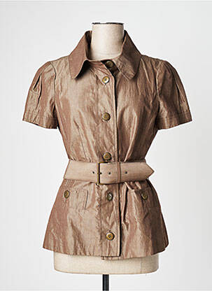 Veste casual poches marron PENNYBLACK femme