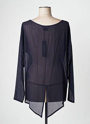 Top stretch manches longues bleu ISABEL DE PEDRO femme