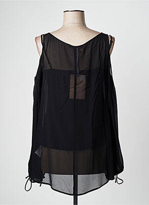 Blouse légère et transparente manches longues noir PENNYBLACK femme