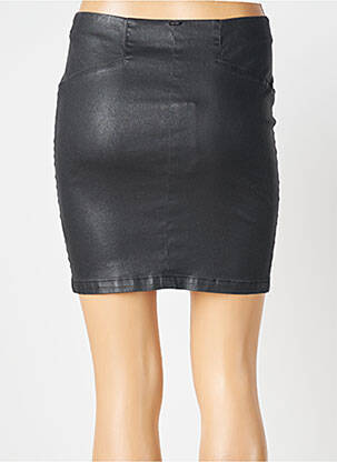 Jupe courte taille normale noir IKKS femme