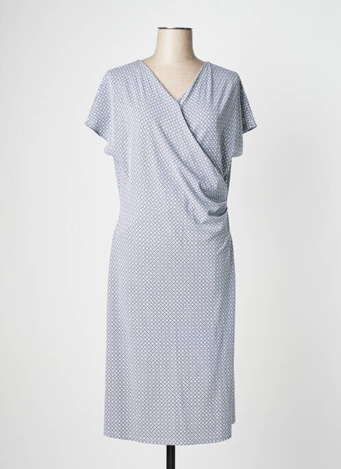 Robe mi-longue bleu MAX MARA pour femme