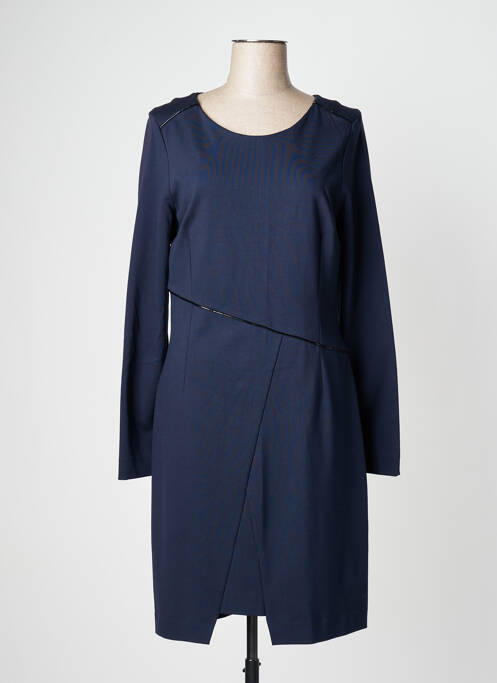 Robe mi-longue bleu ONE STEP pour femme