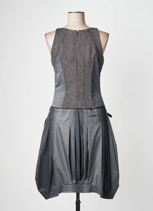 Robe mi-longue gris ANIMALE pour femme