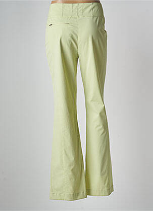 Pantalon flare stretch taille normale vert ZAPA femme