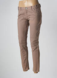 Pantalon slim stretch taille normale marron PENNYBLACK femme
