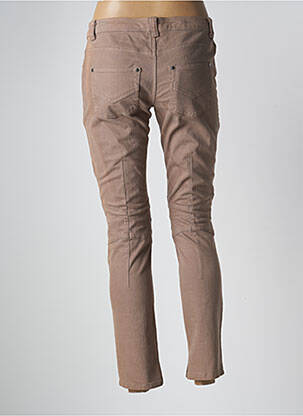 Pantalon slim stretch taille normale marron PENNYBLACK femme