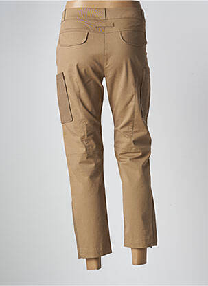 Pantalon cargo slim taille normale beige HELENA SOREL femme