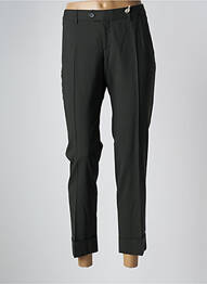 Pantalon 7/8 stretch taille normale vert QUIET femme
