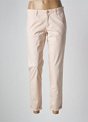 Pantalon droit stretch taille normale rose PABLO GERARD DAREL femme