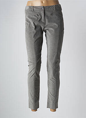 Pantalon slim stretch taille normale gris PENNYBLACK femme