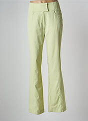 Pantalon flare vert ZAPA pour femme seconde vue