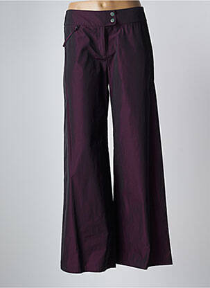 Pantalon large violet ZAPA pour femme