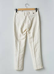 Pantalon slim beige QUIET pour femme seconde vue