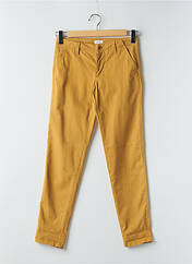 Pantalon slim jaune PABLO GERARD DAREL pour femme seconde vue