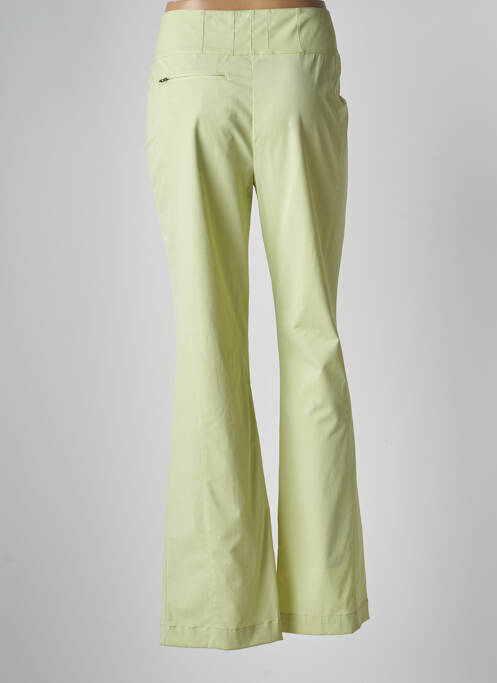 Pantalon flare stretch taille normale vert ZAPA femme