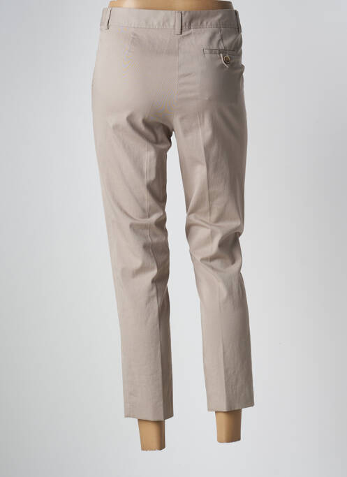 Pantalon 7/8 stretch taille normale beige GERARD DAREL femme