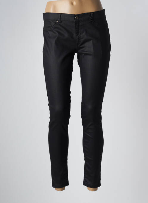 Jeans coupe slim noir IKKS pour femme