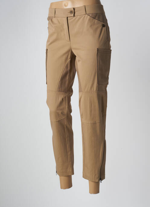 Pantalon cargo beige HELENA SOREL pour femme