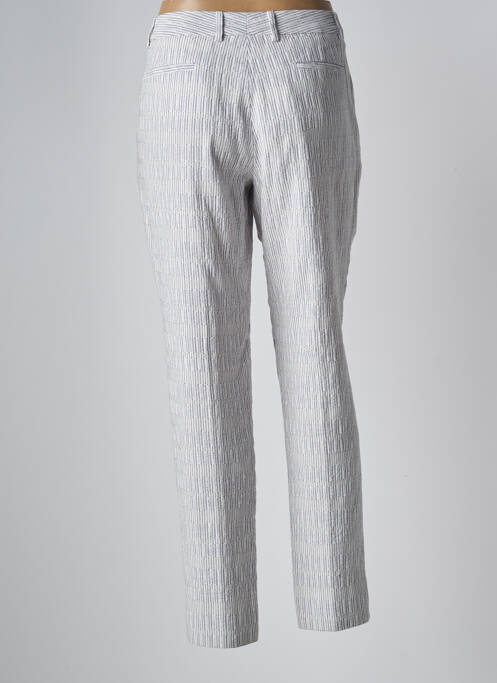 Pantalon droit bleu QUIET pour femme