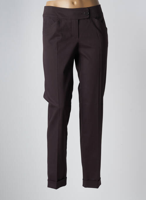 Pantalon droit marron PENNYBLACK pour femme