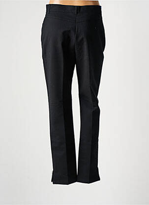Pantalon slim tissage popeline taille normale noir JENSEN femme