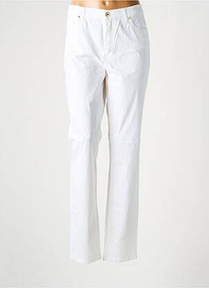 Pantalon slim stretch taille normale beige LCDN femme
