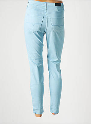 Pantalon 7/8 stretch taille normale bleu LCDN femme