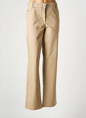 Pantalon droit beige JENSEN pour femme