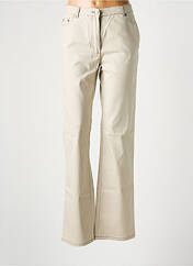 Pantalon droit beige JENSEN pour femme seconde vue