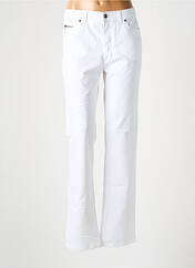 Pantalon droit blanc JENSEN pour femme seconde vue