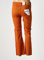 Pantalon flare orange AWARE BY VERO MODA pour femme seconde vue